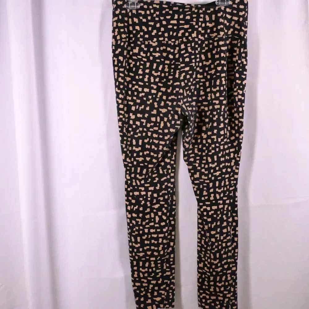 Zenergy‎ by Chico's Geometric Ankle Leggings Size 1 US 8 30x27.5